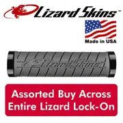 Lizard Skins Logo Lock On Grips - Graphite