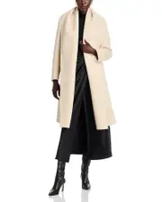 Kobi Halperin Yael Wool Blend Belted Coat