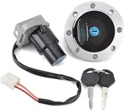 Pexorin 37000HP9200 Ignition Switch Fuel Gas Cap, for Seat, Lock Key Set, for Hyosung GT250R GT650R GD250R GT250 GT650 GT650S Motorcycle Ignition Switch