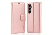 ZUSLAB Case for Galaxy S24 FE Hanman Leather Wallet Card Holder Cover For Samsung S24FE (2024)