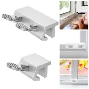 12Pcs Sliding Window Locks Aluminum Alloy Child Proof Security Lock·-·- .q .t