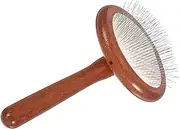 BESPORTBLE Dog Comb Pet Tangled Comb Wood Hair Brush Grooming Slicker Brush Pet Hair Remover Rug Carding Tool Wooden Hairbrush Heavy Duty Slicker Handmade Rug Tool Light Brown Wood