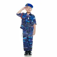 在飛比找蝦皮購物優惠-兒童職業裝tni Au兒童軍裝兒童嘉年華服裝套裝