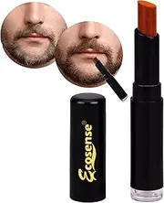 Ecosense Beard & Moustache Touchup Stick: Instant Beard Perfection | Brown Color Pencil For Men, Beard Pen, Beard Dye for Long Lasting Coverage, Mustache, 3 gm