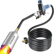 KOMAN Propane Torch Weed Burner,Weed Burner Torch Flamethrower with 9.8 FT Ho...