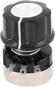 Aexit RV24YN20S (Control electrical) B103 10K ohm Round Shaft Single Turn Carbon (40ry208qf561) Composition Potentiometer