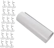 VERDANVERSE 6 Sheets Scratch Couch Protector Self Adhesive Cat Furniture Protector Durable Scratch Tape for Sofa Couch and Furniture Includes Nails