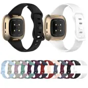 Slim Strap TPU Waterproof Sports Watch Strap Part For fitbit versa4 versa3 sense