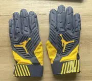 Nike Michael Jordan D-Tack Leather Palm Football Gloves Mens Sz 3XL