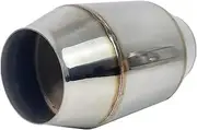 daili store 2.5" 3'' 400 Cpsi Universal Metallic Catalyst Catalytic Converter EURO 4(2.5 inch)