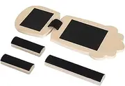 Ankle Balance Board Foot Strengthener Trainer, Blackboard Foot Strengthener, Stability Exercises, Wood Wobble Board, Ankle Stabilizer, Posture Corrector for Splayfoot, Supination