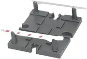 Abbraccia Wooden Train Track Accessories,Railway Train Playset,Problem Solving Skills, Transformable Road and Railway Parts, for Kids, Parallel Road