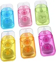 DIKACA 6Pcs Portable Correction Tape Mini Rainbow Correction Tapes for Students Office Use Easy to Apply for Stylish Writing Supplies