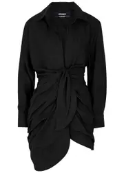 Jacquemus La Robe Bahia Shirt Dress - Black - 14 14