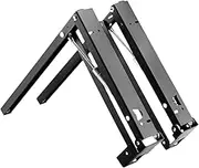 Ｂｅｓｇａ 2Pcs Wall Mounted Folding Shoe Bench Chair Brackets Buffer Dampers Hallway Home Entrances Accessories Air Pressure Buffer