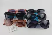 6 PACK FGX SUNGLASSES MIXED LOT BROWN, ANIMAL PRINT, PINK & 3 BLACK 100% UVA/UVB