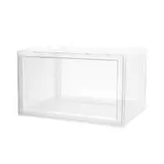 Sneaker Shoe Display Box Shoes Storage Case Organizers Stackable Foldable