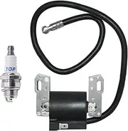 398811 Solid State Module Ignition Coil Fit for Briggs & Stratton 398811 395326 298968 7-16hp Horizontal Vertical Single Cylinder Engine 170432 144201 144202 144232 144251 144252 144402 144701
