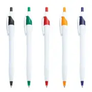 Plastic Ballpoint Pen with Pen Clip Signing Pen Office Signature Pen