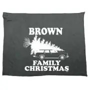 Family Christmas Brown - Xmas Cleaning Decoration Towel Gift Gifts