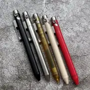 1PC EDC Titanium Alloy + POM / PEEK / PEI Pocket Pen Ballpoint Signature Gel Pen