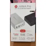 全新 亞果元素 ADAM OMNIA PRO 氮化鎵 GAN USB-C PD/QC 100W 旅行萬用超級充電站 白色