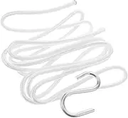 BESPORTBLE 1 Set Hanging Chair Attachment Kit Durable Hammock Supplies with High Load Capacity Quick Setup Lightweight Rope and Hooks for Outdoor Swing and Hammock Use