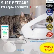 Sure Petcare Microchip Felaqua Connect Multi Cat Pet Drink Hub Value Pack App