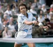 Geoff Masters of Australia in action, circa 1984 - Old Photo