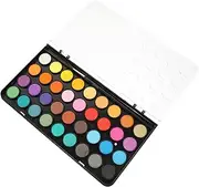 Tofficu Travel Watercolor Set Brush 36 Color Watercolor Paint Box Kit Perfect for Art Students Painting Enthusiasts