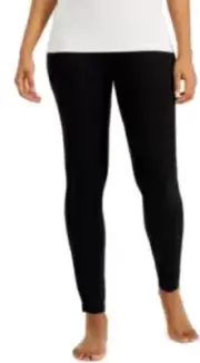 Alfani Womens Size XS Ultra Soft Modal Leggings Lounge Pants Classic Black $50