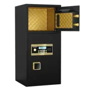 Large Double-door Coin-operated Safe,Digital Security Safe with Fireproof