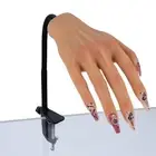 Silicone Practice Hand for Acrylic Nails, Mannequin Hands for Nails Practice ...