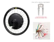 IntBuying 20" Mountain Bike Modified Kit Front Wheel E-bike Conversion Kit Hot