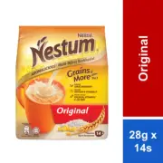 12 PACKS - Nestle Nestum Grains & More 3 in 1 Original( 1 PACK = 28g x 14sachet)