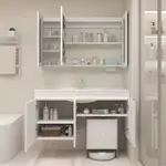 掃地機器人浴室櫃組合陶瓷一體盆衛生間洗漱台洗臉手盆櫃組合