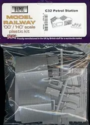 [Dapol] Model Railway Petrol Station Plastic Kit - OO Scale 1/76