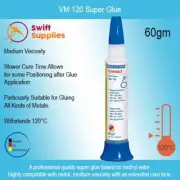 Weicon VM 120 Professional Grade Super Glue for Metal - 60 Gram