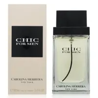 在飛比找PChome24h購物優惠-Carolina Herrera Chic 俏麗男性淡香水 