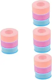 DRESSOOS 4sets False Lashes Tape Set Silica Gel Lash Isolation Tapes for Eyelash Extensions Diy Beauty Breathable Comfortable 3rolls*4