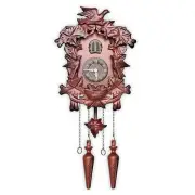 Kendal Cuckoo Clock Pendulum Quartz Wall Clock w/ Black Forest House Home Decor