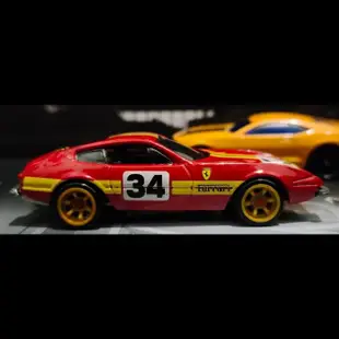 FERRARI HOTWHEELS Merah Hot Wheels 法拉利 Racer 365 GTB4 紅色散裝風火