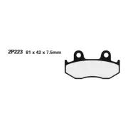 Set Pills Of Brake NISSIN 2p223st for Moto Spare Parts Moped