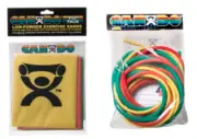 CanDo Latex 3 Piece Low Powder Resistive Exercise Pep Pack