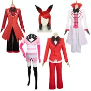 Anime Hazbin Alastor/Charlie Morningstar/Lucifer/Angel Dust Cosplay Costume Suit
