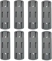 Power Bar Holder ， Self-Adhesive Free Power Strip Socket Holder ，Multifunctional Plug-in Fixer for Hanging Paper Towel Box （4/8 ）