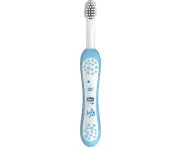 Chicco Nursing Toothbrush Baby/Toddler Teeth Cleaning Oral Care 6-36m Light Blue