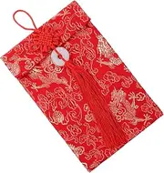GRIRIW Red Envelope Element Silk Red Happy Year Cards Greeting Cards Christmas Decorations Christmas Crafts Money Envelopes for Envelopes Happy Year Decor Party Decorations Packet Brocade