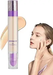 Corrector Concealer Full Coverage Cover Stick, Creamy Finish Face Makeup, Longwear Creamy Finish Corrector, 7.5ml, Easy Application, Portable for Under Eyes Makeup