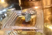 Genuine 925 Sterling Silver Sky Apatite Raw Gemstone Ring Size 8.75